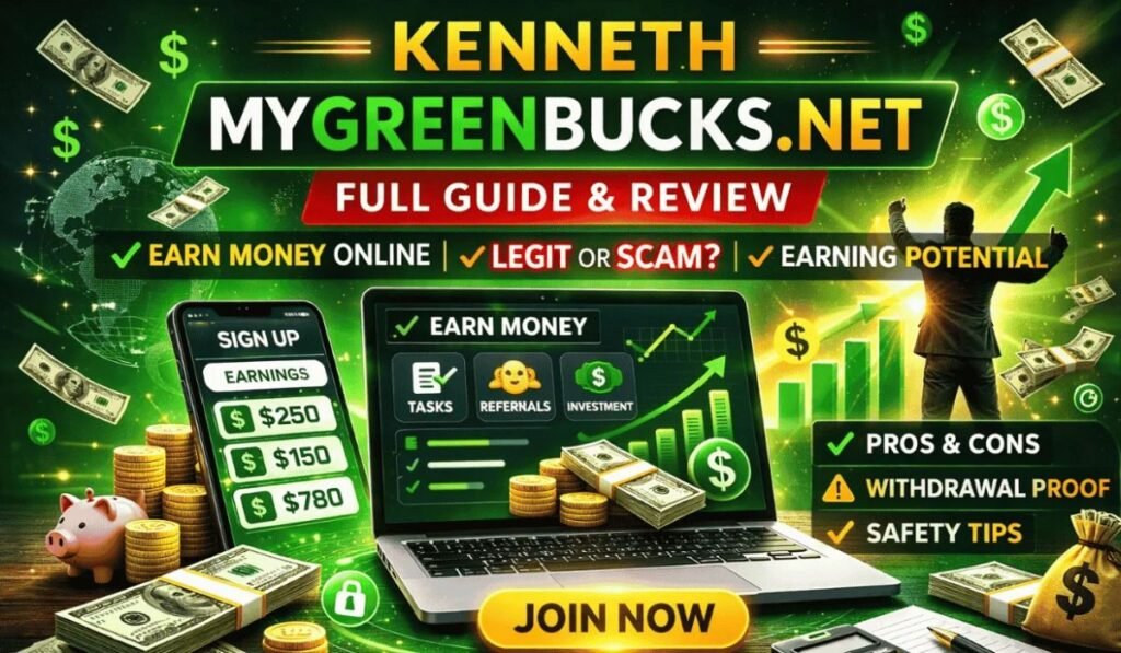 kenneth-mygreenbucks-net-legit-or-scam-7-tests
