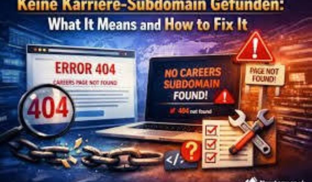 why-the-keine-karriere-subdomain-gefunden-error-happens