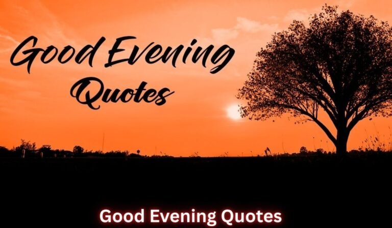 good-evening-quotes