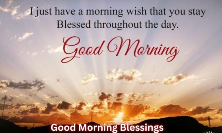 Good Morning Blessings