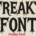 freaky-font